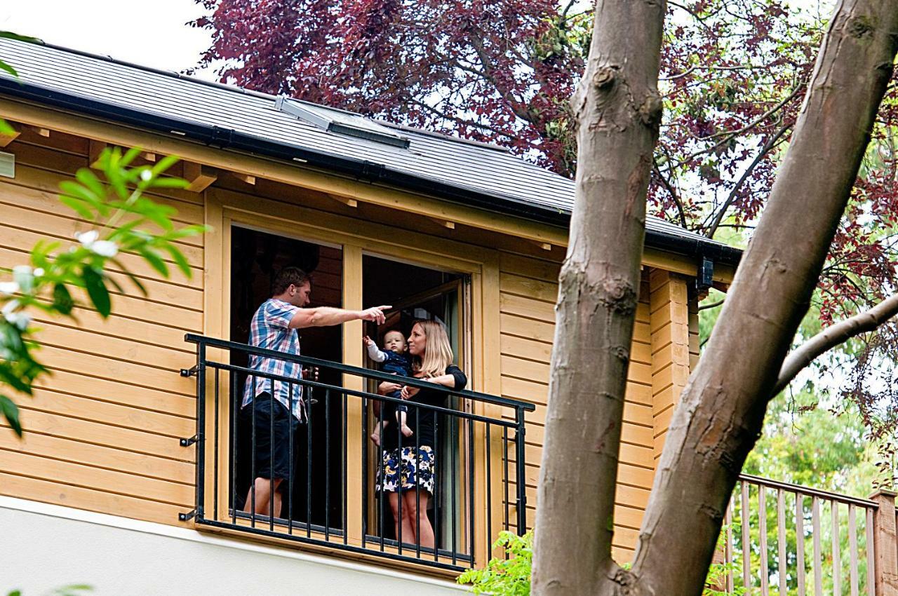 Alum Chine Log Cabin Villa Bournemouth Buitenkant foto