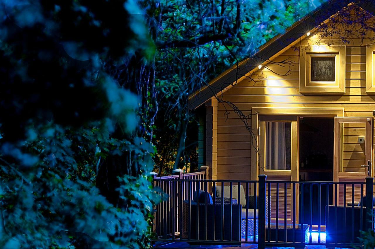 Alum Chine Log Cabin Villa Bournemouth Buitenkant foto