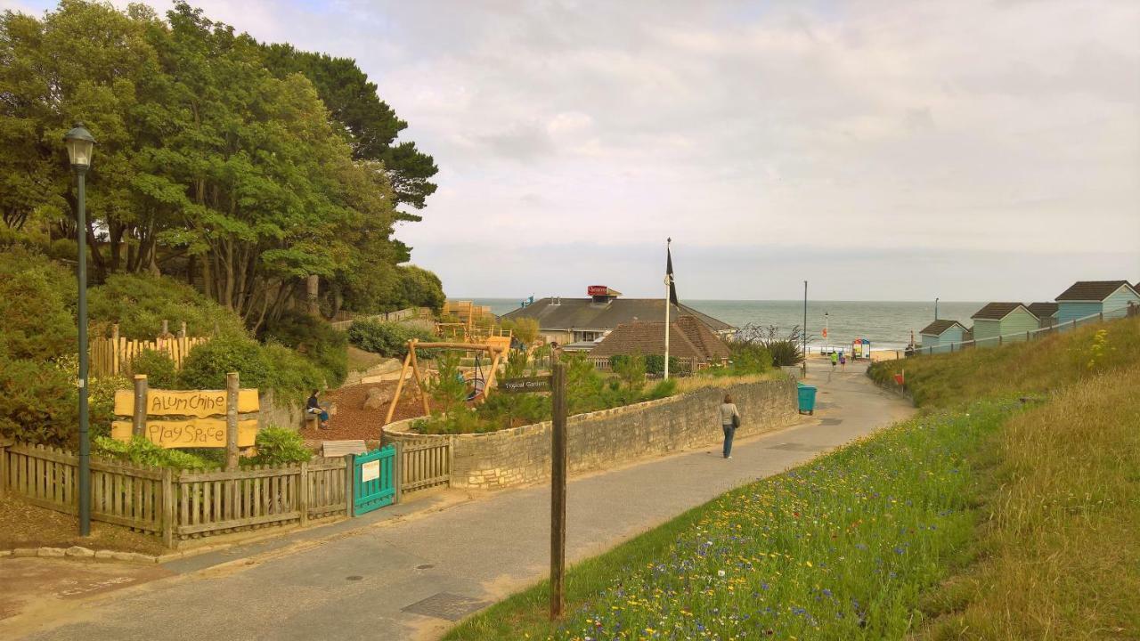 Alum Chine Log Cabin Villa Bournemouth Buitenkant foto