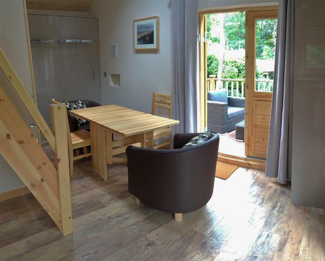 Alum Chine Log Cabin Villa Bournemouth Buitenkant foto